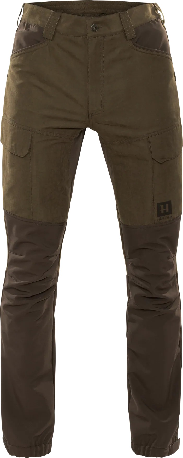 HÄRKILA SCANDINAVIAN TROUSERS WILLOW GREEN/DEEP BROWN