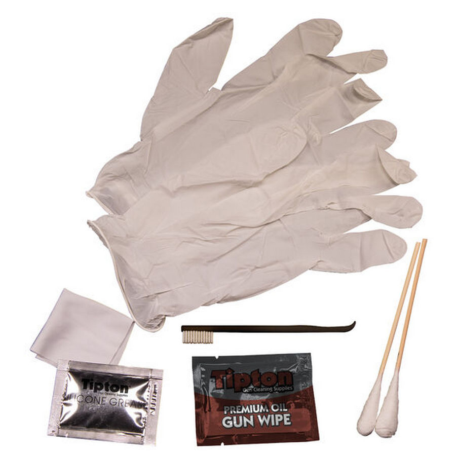 IEROČU TĪRĪŠANAS KOMPLEKTS TIPTON HANDGUN FIELD CLEANING KIT