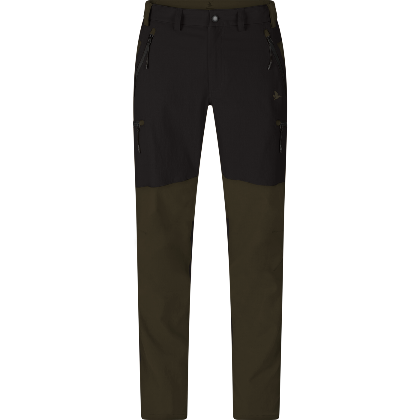 SEELAND OUTDOOR STRETCH TROUSERS PINE GREEN/METEORITE