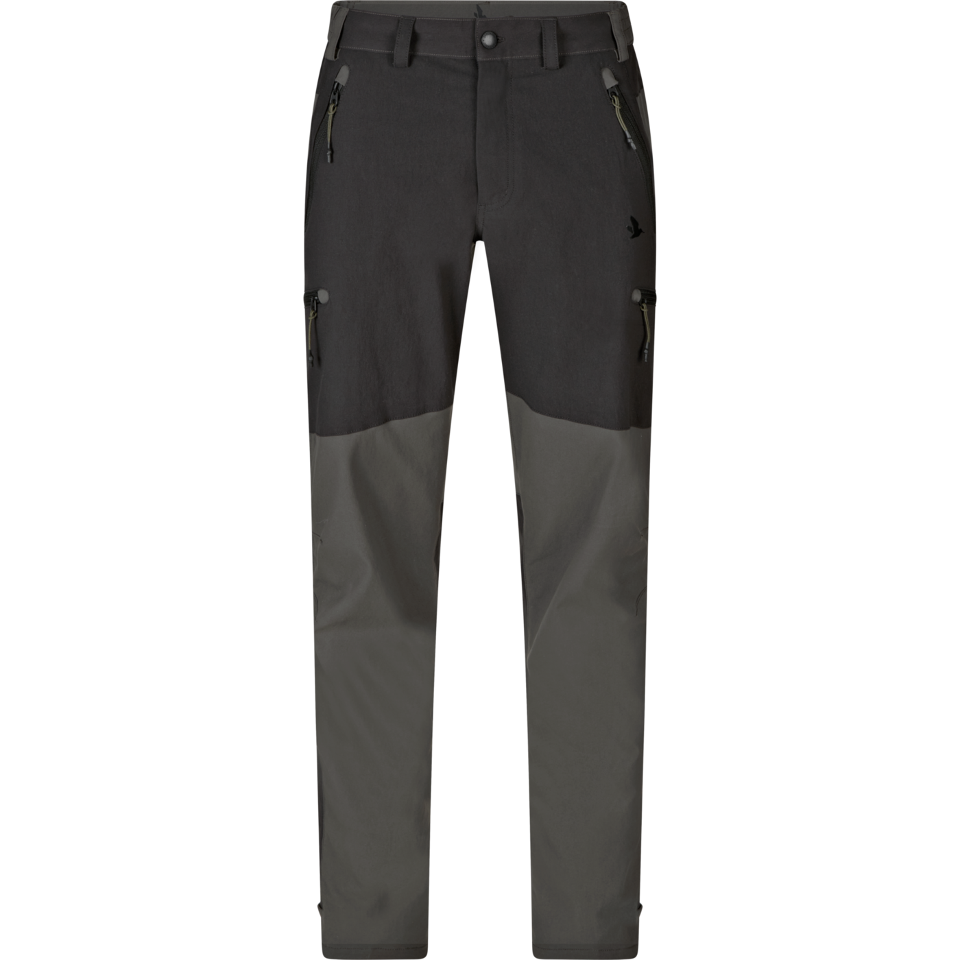 SEELAND OUTDOOR STRETCH TROUSERS BLACK/GREY