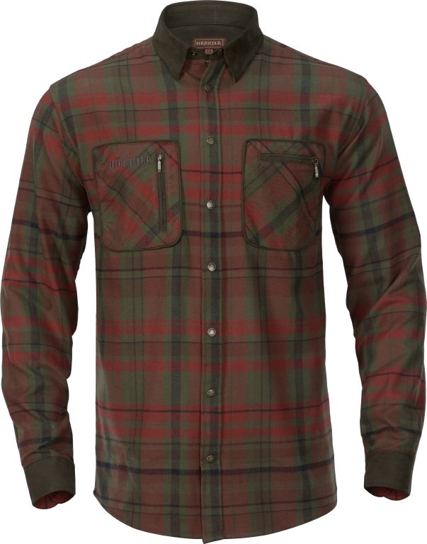HÄRKILA PAJALA SHIRT RED AUTUMN CHECK