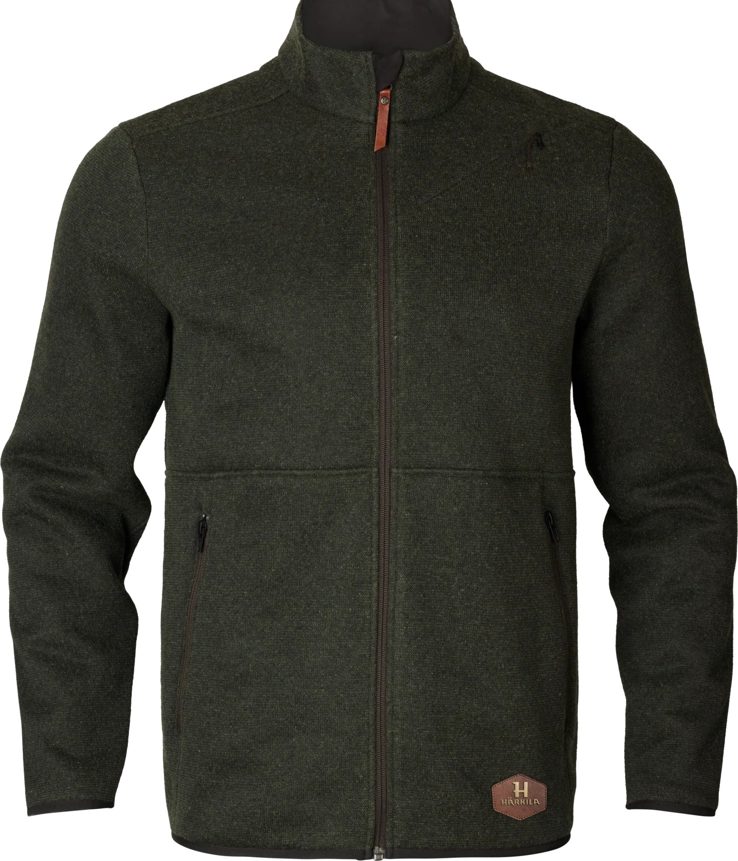 HÄRKILA METSO FULL ZIP CARDIGAN WILLOW GREEN