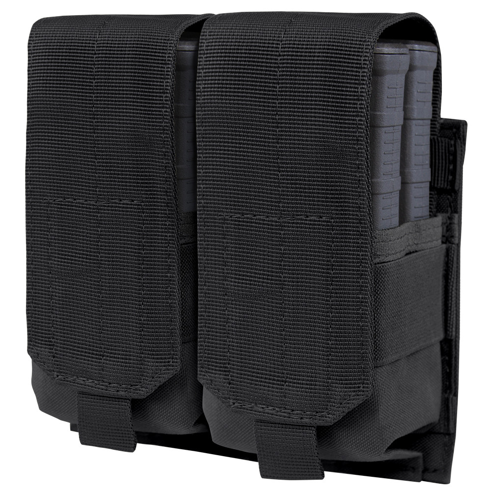 MAGAZĪNAS MAKSTS CONDOR DOUBLE M14 MAG POUCH - GEN II MELNA