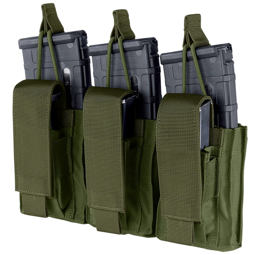 КАРМАН ДЛЯ МАГАЗИНА CONDOR TRIPLE KANGAROO MAG POUCH GEN II OLIVE DRAB