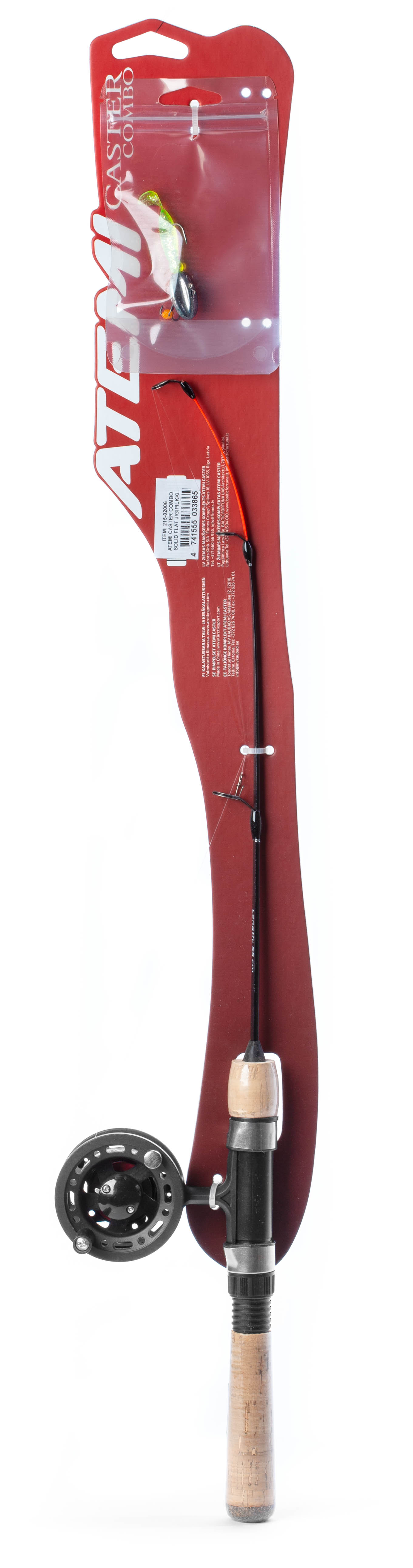 ATEMI CASTER JIG ICE ROD SET