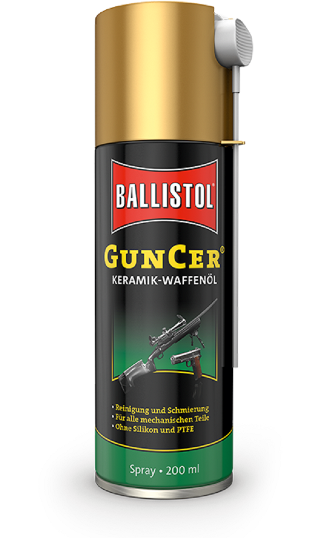 IEROČU EĻĻA AR KERAMIKAS PIEDEVU BALLISTOL GUNCER 200 ML