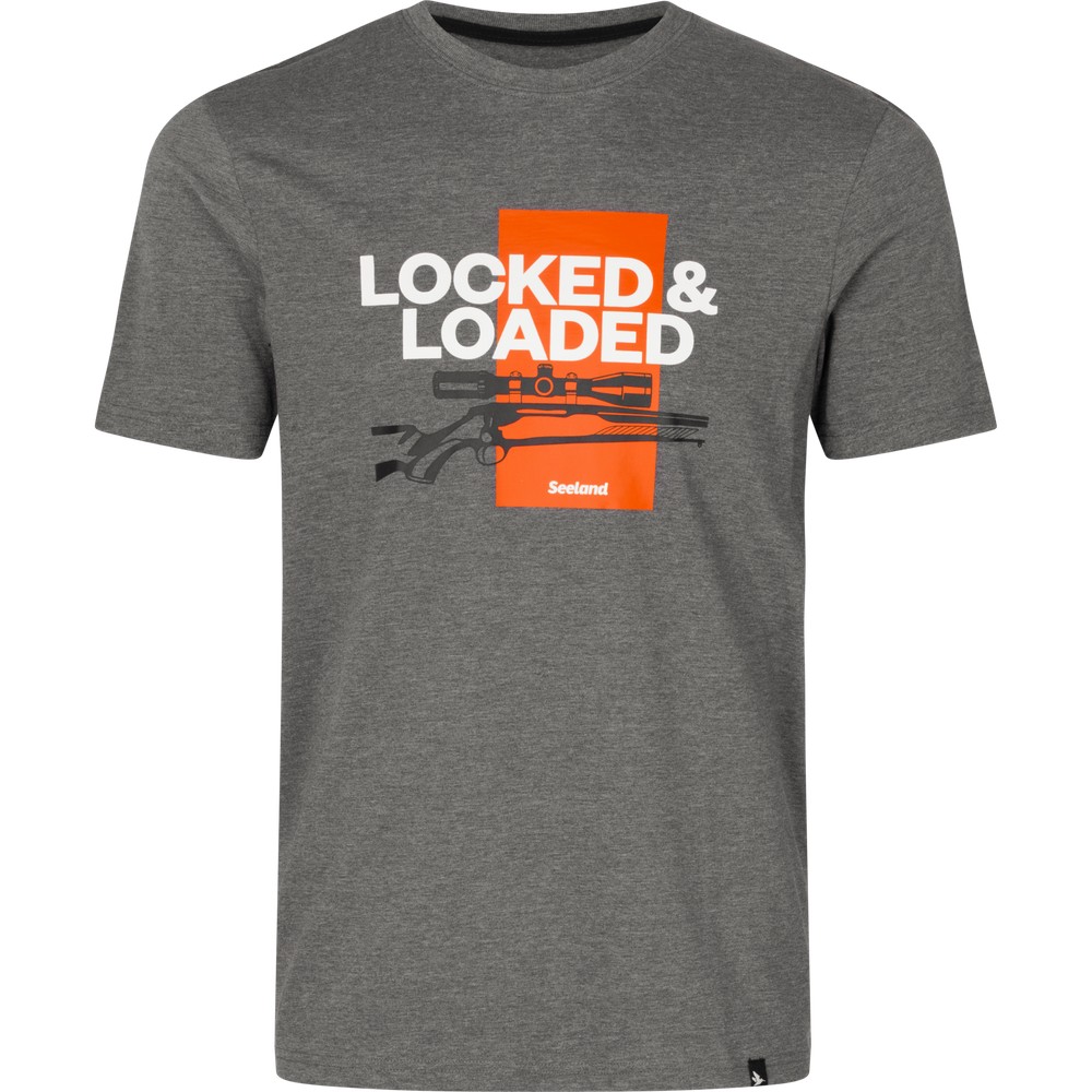SEELAND LOADED T-SHIRT GREY MELANGE