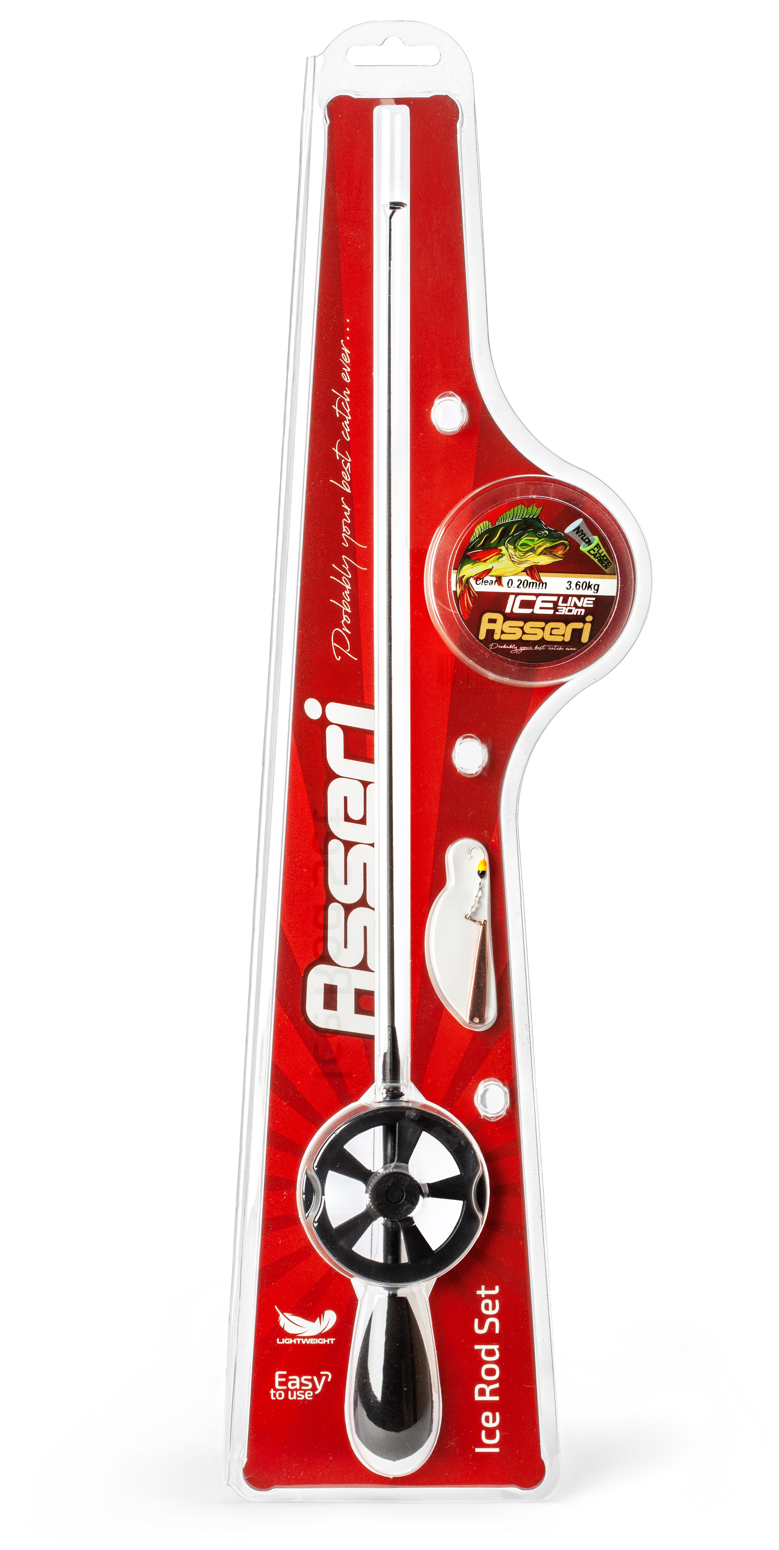 ASSERI PRO ICE ROD SET WITH WINTER LURE