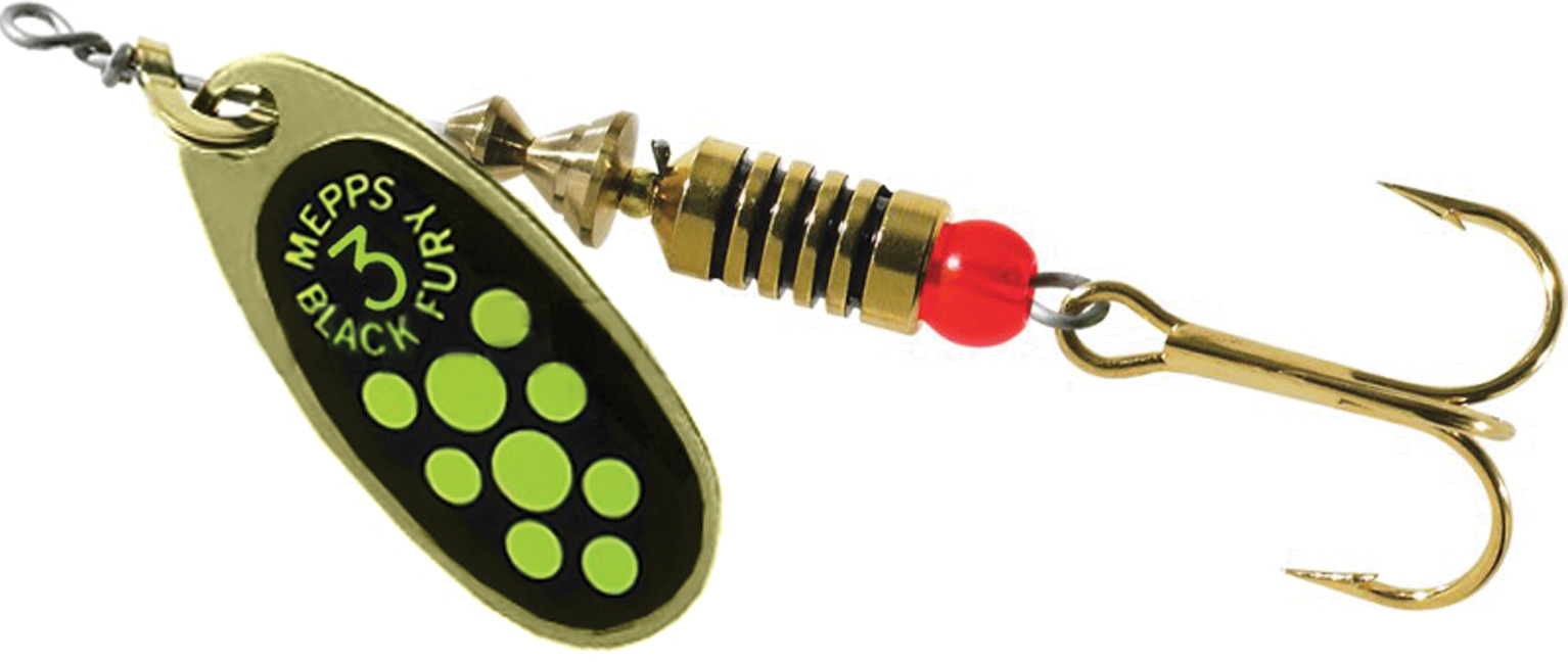 ROTĒJOŠS VIZULIS MEPPS BLACK FURY CHARTREUSE 8 G