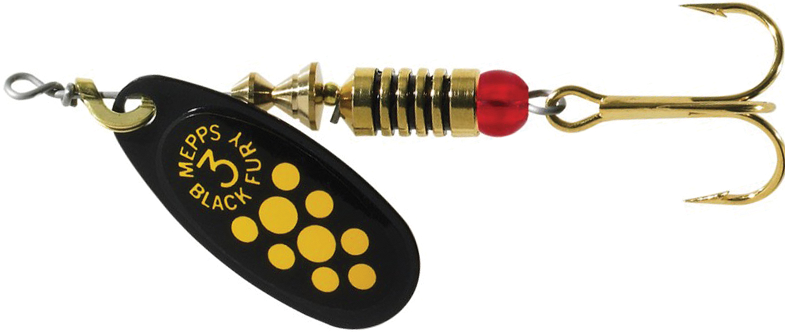 ROTĒJOŠAIS VIZULIS SPOON MEPPS BLACK FURY 6,5 G