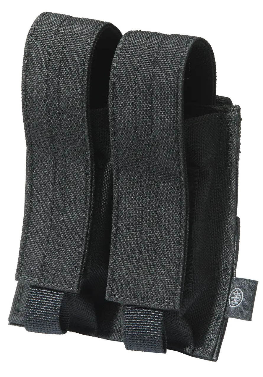 KABATA DIVĀM MAGAZĪNĀM BERETTA GRIP-TAC MOLLE DOUBLE PISTOL BLACK