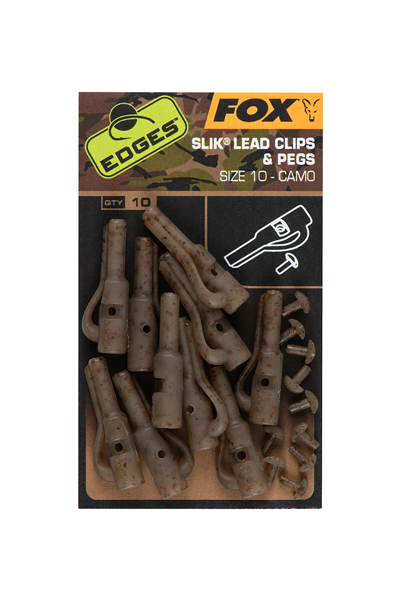 FOX EDGES LEAD CLIP SIZE 10 CAMO