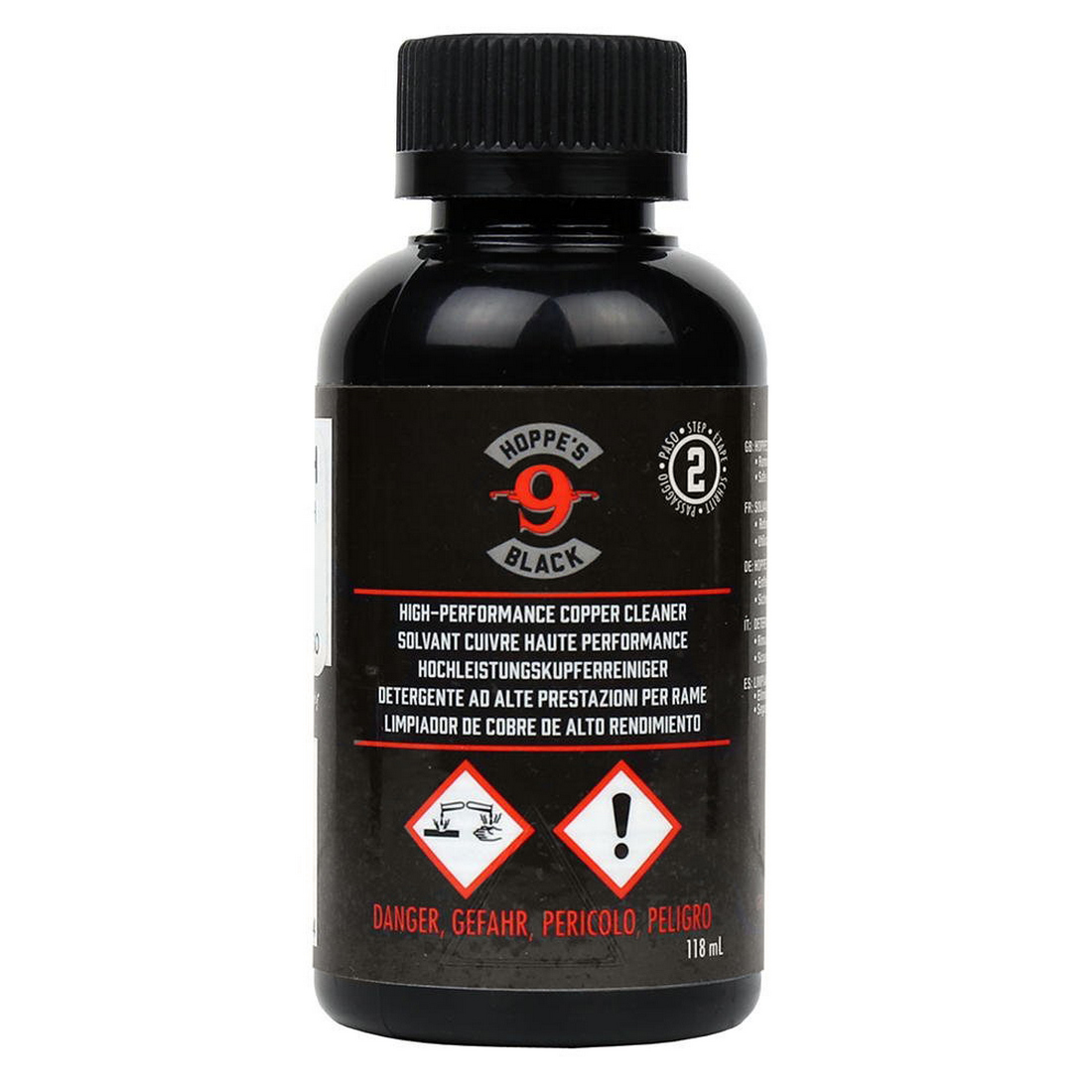 IEROČU SMĒRVIELA HOPPES NO 9 BLACK HIGH PERFOMANCE COPPER CLEANER STEP2