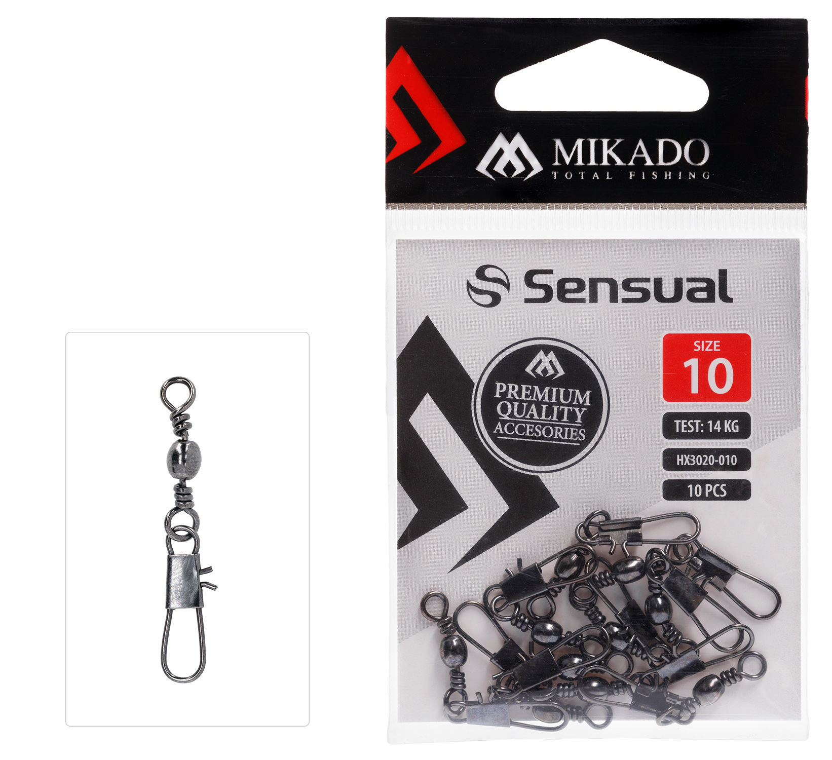 MIKADO BARREL SWIVEL HX3020 10 PCS