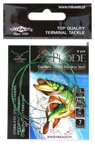 MIKADO LEADER X-PLODE GREEN 15 CM 15 KG 2 PCS