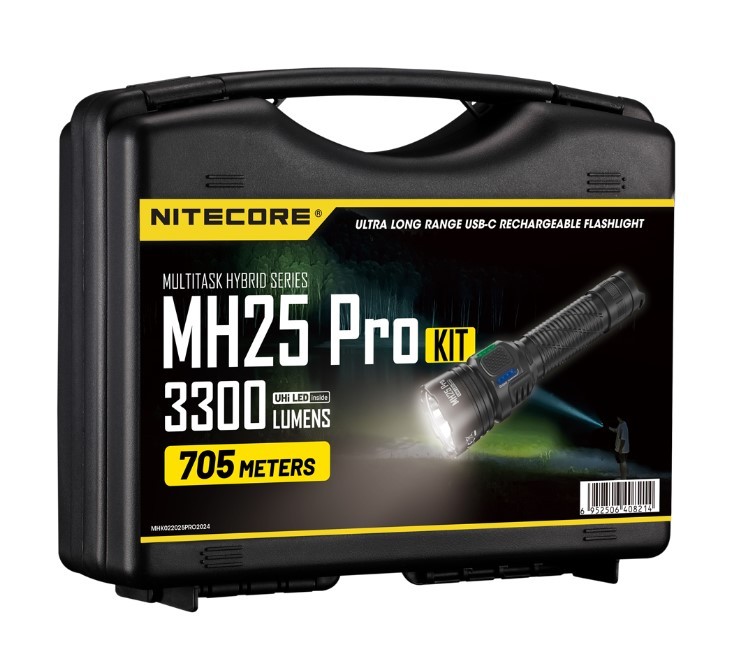 NITECORE MH25 PRO MEDNIEKU LUKTURA KOMPLEKTS