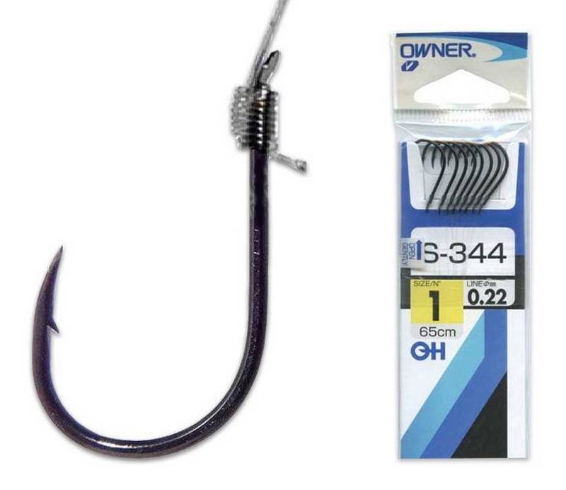 OWNER HOOK WITH LEADER S-344 65 CM