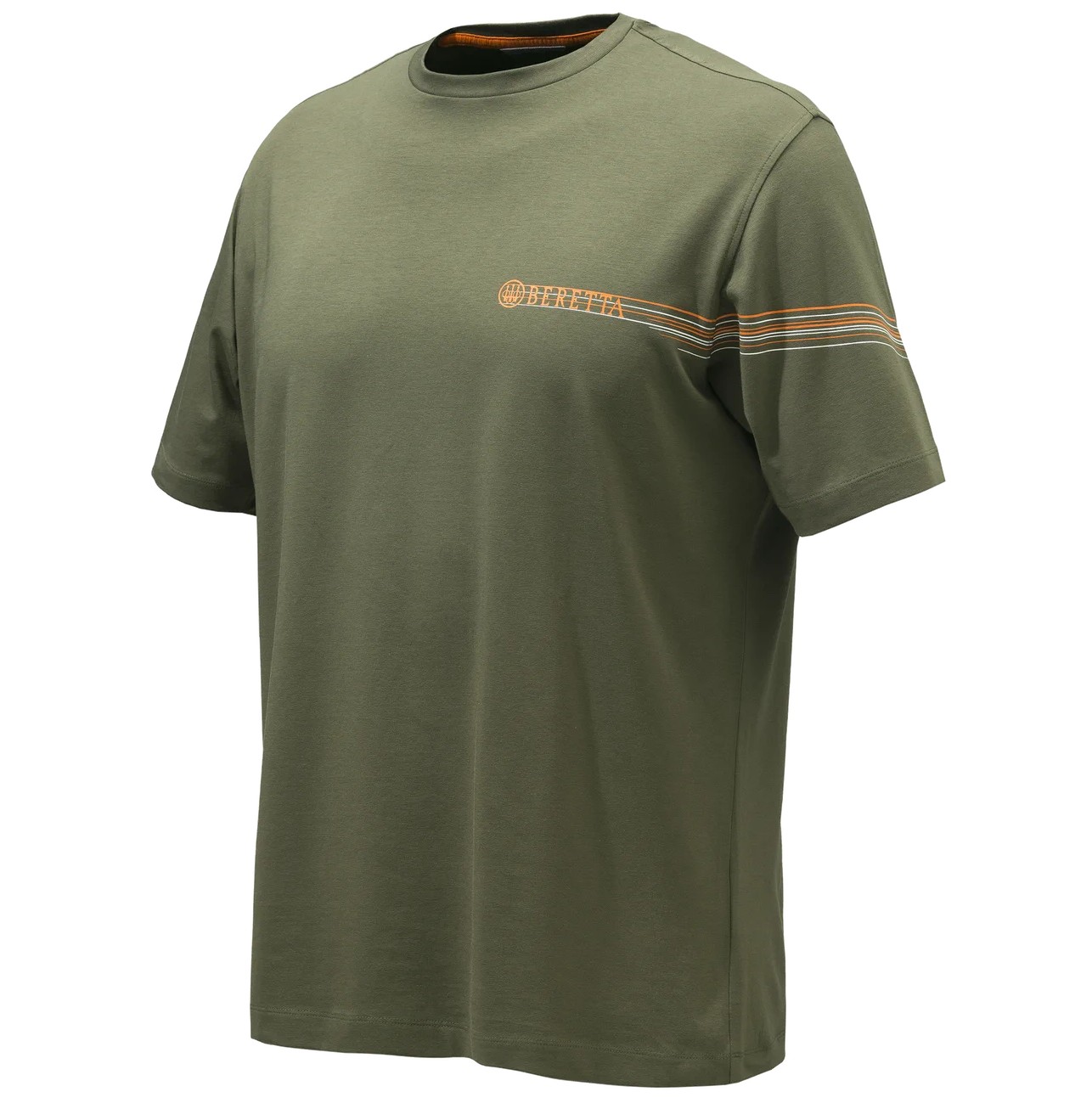 BERETTA LINES T-SHIRT GREEN STONE